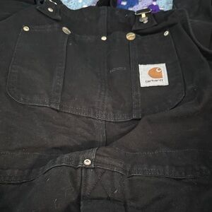 Carhartt Dark Overalls with Logo- size 52 x 30